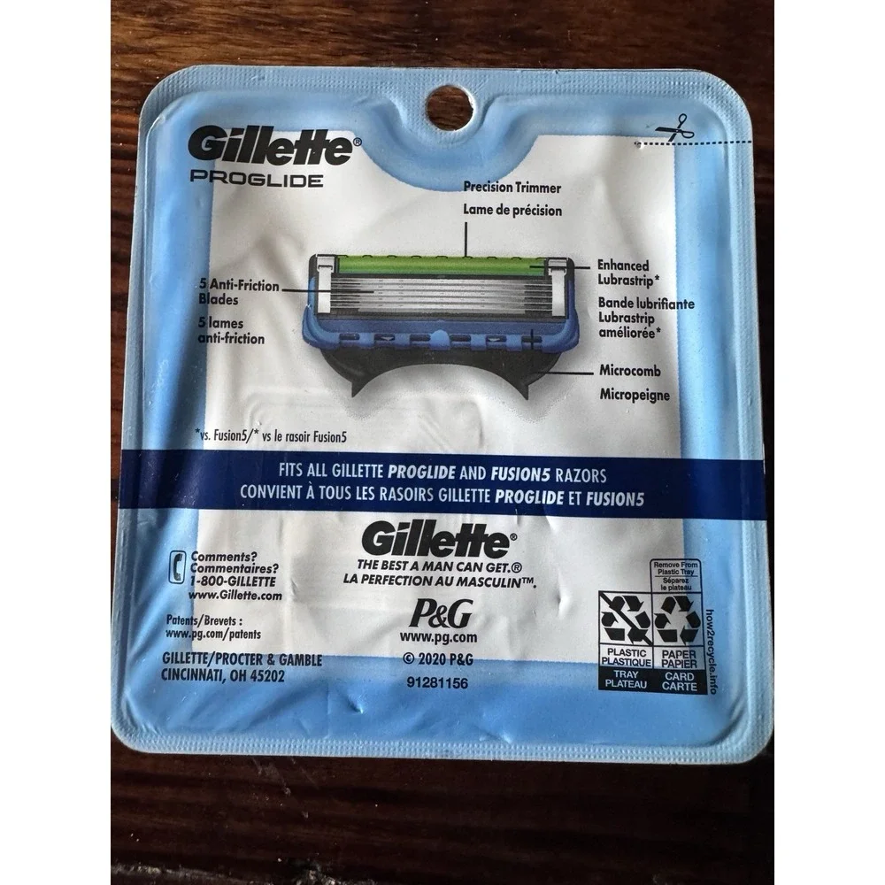 Gillette Fusion ProGlide Power Razor Cartridges‎ – 4 Count (Packaging May Vary)